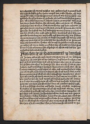 Aus den syben Sacramenten zu beychten