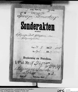 Befugnisse und Pflichten der Polizeibehörden