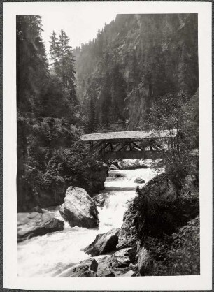 Zemmtalbrücke bei Mayrhofen im Zillertal