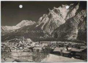 Mittenwald, Blick auf den Ort