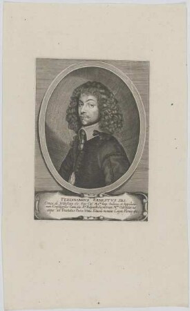 Bildnis des Ferdinandus Ernestus Comes de Walnstain