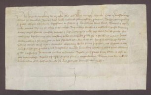 Ratifikation des Domdekans Johannes von Gudensperg zu der Urkunde GLA 42 Nr. 1389 (1382 Mai 30).