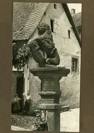 Laufbrunnen, 18. Jh
