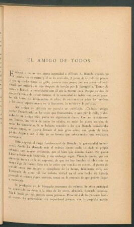 El amigo de todos