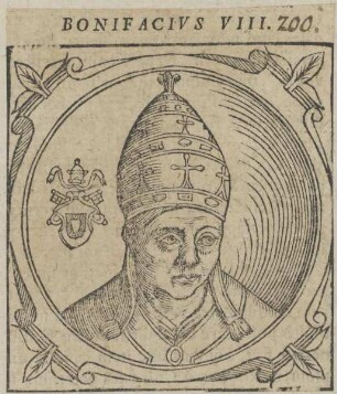 Bildnis von Papst Bonifacius VIII.