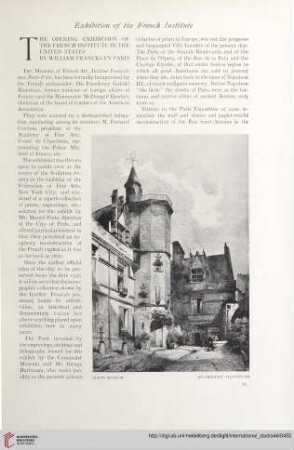 The opening exhibition of the French Institute in the United States