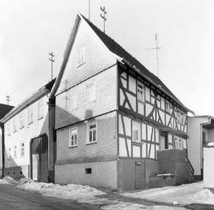 Fachwerkwohnhaus; Nidda, Landwehrstraße 22