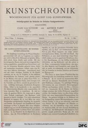 Heft 25 (8. Mai 1890)
