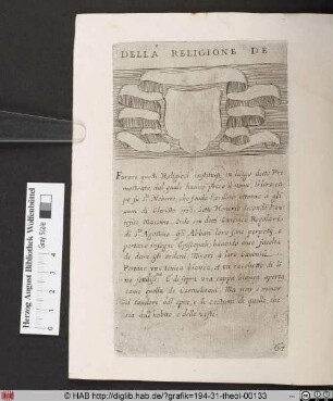 DELLA RELIGIONE DE [CANONICI REGOLARI PREMOSTRA TENSE].