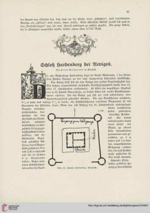 12: Schloß Hardenberg bei Neviges