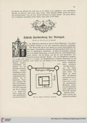 12: Schloß Hardenberg bei Neviges