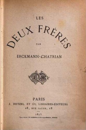 Les deux frères