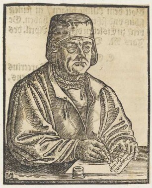 Bildnis des Erasmus Sarcer