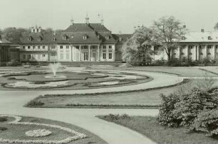 Wasserpalais, Gartenseite, Westtrakt und Mittelbau