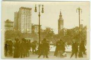Am Union Square in Manhatten, New York City