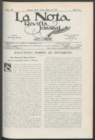 Encuesta sobre el divorcio