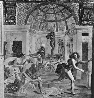 Amor-und-Psyche-Zyklus — Mars verfolgt Adonis