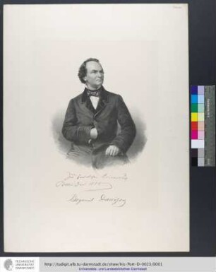 Bogumil Dawison / Lith. u. gedr. bei Fr. Hanfstaengl