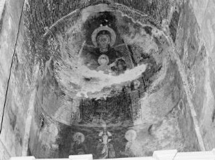Thronende Maria mit Christuskind