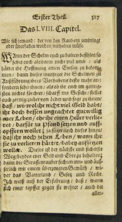 Das LVIII. Capitel.