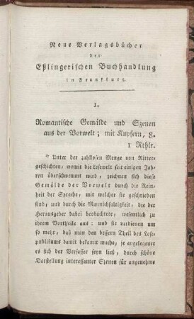 Neue Verlagsbücher ...