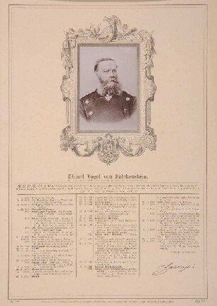 Bildnis von Eduard Vogel von Falckenstein (1797-1885)