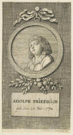 Bildnis des Adolph Friedrich