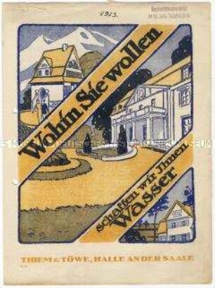 Wasserversorgung für Landhäuser und Industrie
