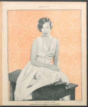 Figuras del cine: Margaret Morris [Fotografía]