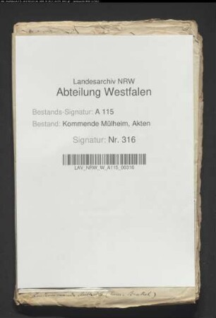Schulte Kalthoff zu Ümmingen (Langendreer).