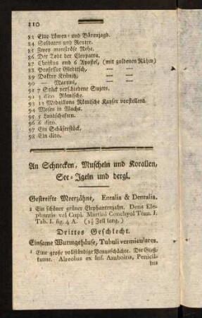 110-184, Schnecken.
