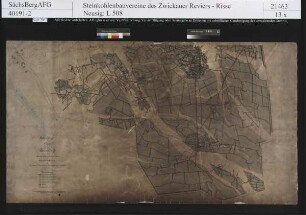 Schacht II bis IV - Zachkohlenflöz (I. Flöz) (Bl. 1) mit Nachbringungen