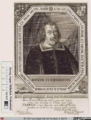 Bildnis Johann Georg Fabricius