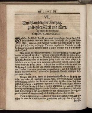 VI. Die Beantwortung der Schwerinischen Justiz-Cantzley.