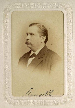 [Julius Ernst Eberhard] Rampoldt, Oberjustizrat, Mitglied des Preußischen Abgeordnetenhauses