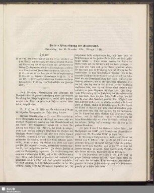Dritte Plenarsitzung des Staatsraths