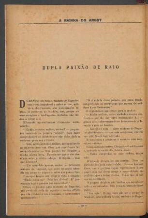 Dupla paixão de raio