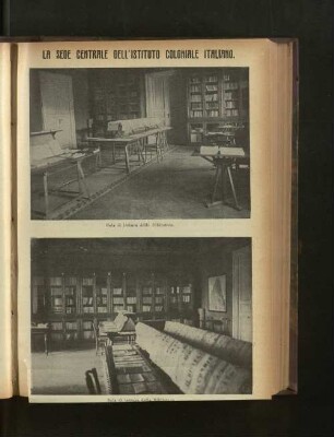 La Sede Centrale Dell'Istituto Coloniale Italiano.