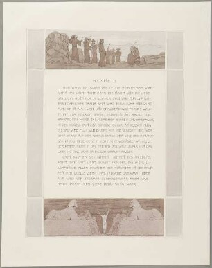 Mappe "Hymnen an die Nacht", Blatt 12