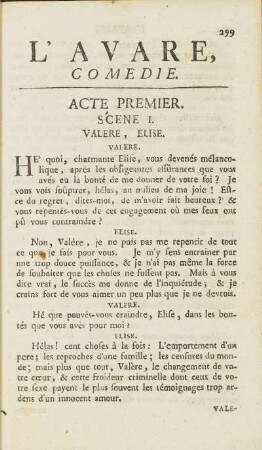 Acte Premier.