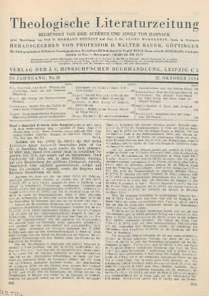 393-395 [Rezension] Studi e materiali di storia delle religioni ; N.F.