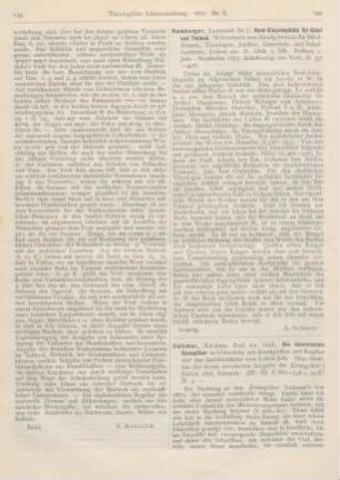 140 [Rezension] Hamburger, J., Real-Encyclopädie für Bibel und Talmud. II. Abth., Heft 3