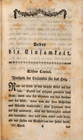 Ueber die Einsamkeit, 4