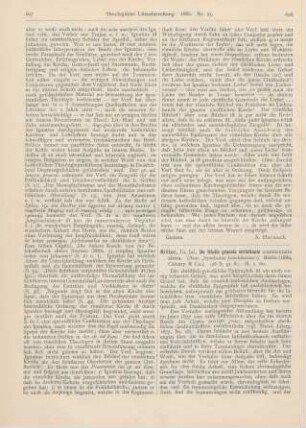 608-609 [Rezension] Ritter, Jul., De titulis graecis christianis commentatio altera