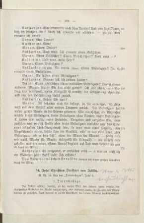34. Josef Christian Freiherr von Zedlitz