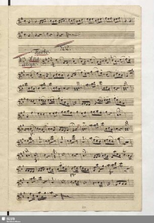 703. Aria: Allor che di marito / Naumann, J.G.