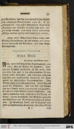 (Elfter Brief - Zwanzigster Brief)