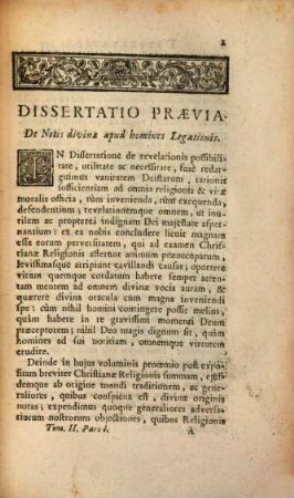 Religionis Naturalis Et Revelatae Principia : Methodo Scholastica Digesta, In Usum Academicae Juventutis, 2,2. De Religionis Christianae divina origine & natura