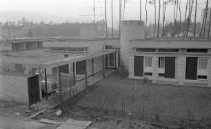 Einfamilienhäuser an der Elbinger Straße in der Waldstadt.