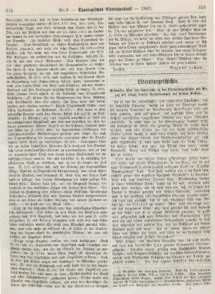 316-322 Literaturgeschichte